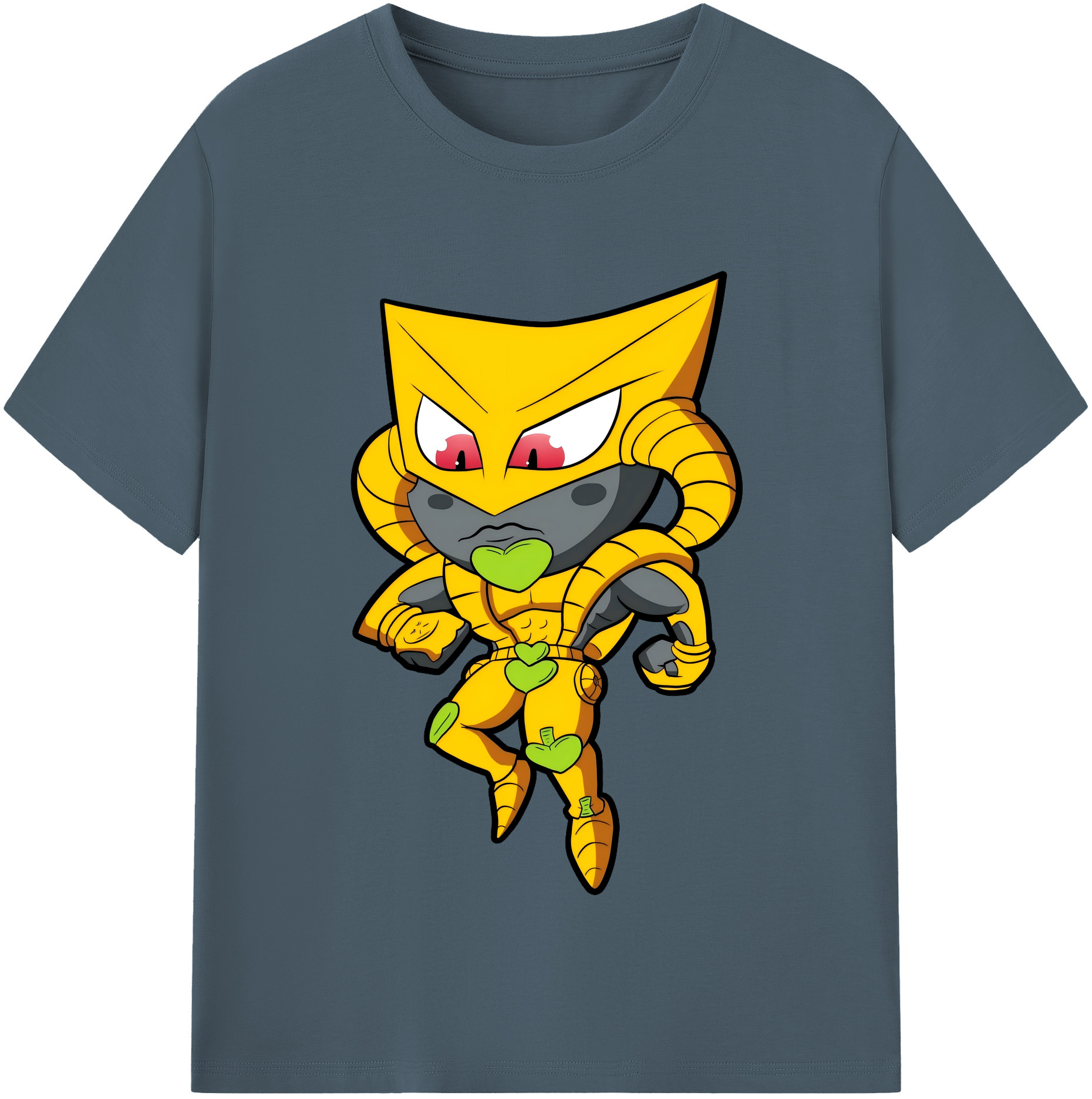 （画像用） ジョジョの奇妙な冒険 ディオ?ブランドー JoJo's Bizarre Adventure Dio Brando 綿100％半袖Tシャツ（フロントプリント）